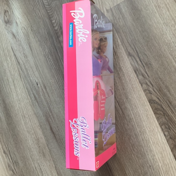 Barbie Doll Ballerina Ballet Lessons 1999 Mattel Collectible Pink Tutu 1990s New - Picture 5 of 9